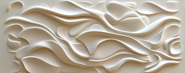 Fototapeta premium Waved background. Hand-drawn waves. Seamless wallpaper on a horizontal surface. Stripe texture featuring numerous lines. Wavy pattern. Line art. Suitable for a banner, flyer, or poster