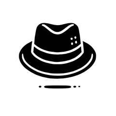 Classic Fedora Hat Icon 
