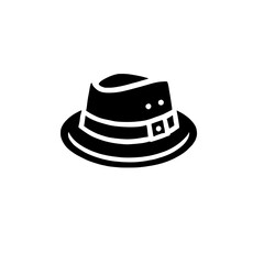Stylish Fedora Hat Icon