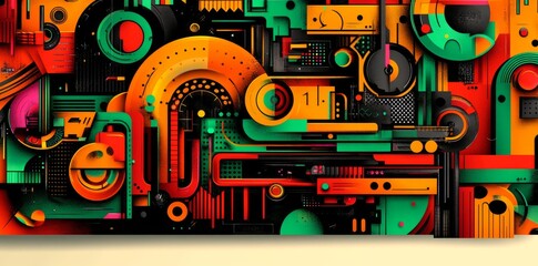 Stylish Mod Geometric Design