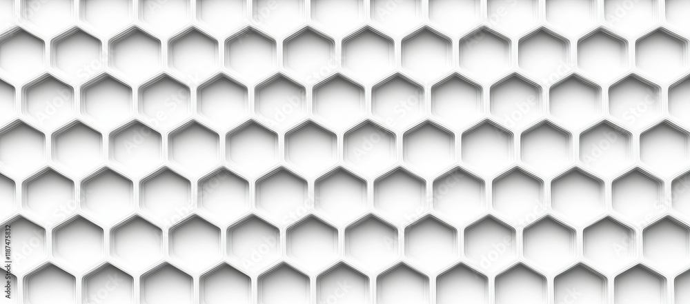 Aufkleber abstract seamless white and grey square 3d pattern background. modern geometric texture design. mode