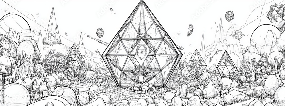 Poster geometric设计囊括了无缝的灰白色图案。简洁的现代图形。简约的现代风格图形，包含无缝灰白图案。一套简单的现代几何图形，采用灰白无缝图案。无缝灰白色图案的集合，展现简单的现代图形。现代风格图形，简