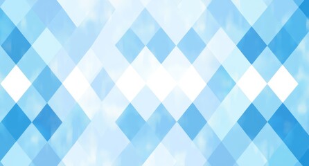 Bavarian Oktoberfest seamless pattern with blue and white rhombus flag of Bavaria Oktoberfest blue checkered background wallpaper