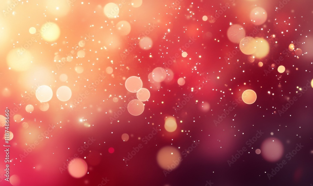 Poster red gradient background with soft lighting