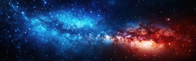Mesmerizing Cosmic Tapestry A Captivating Celestial Landscape of Glowing Galaxies and Vibrant Nebulae Showcasing the Wonders of the Universe in a Breathtaking Visual Masterpiece