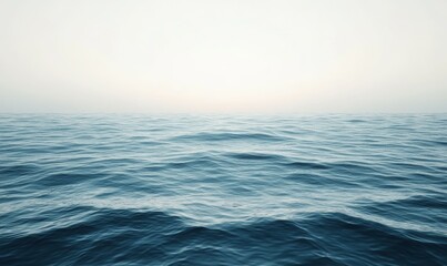 Obraz premium Gentle swells in the center of a clean white canvas with soft gradient effect, peaceful scene, empty space, quiet ambiance