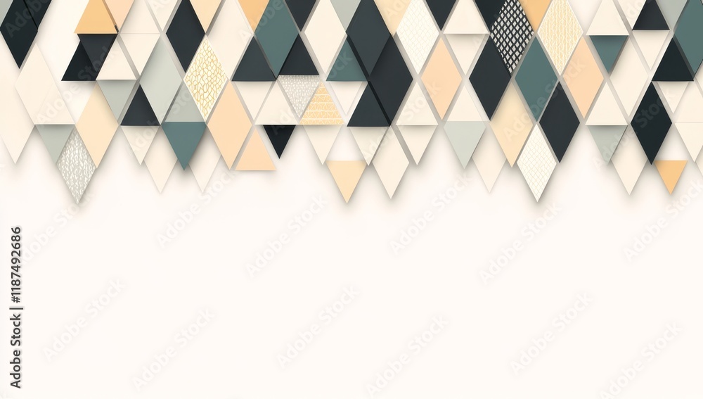 Poster a black and white transition pattern featuring geometric shapes. completely editable modern element.