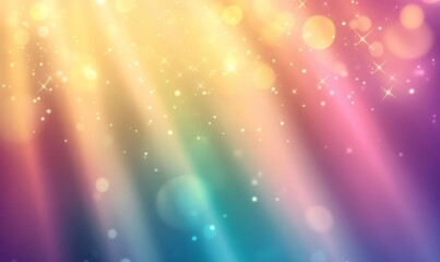 Iridescent misty background with glowing accents, serene, radiant, muted
