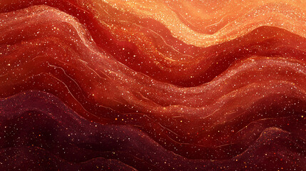 Red glitter background. Brightshade. Illustration