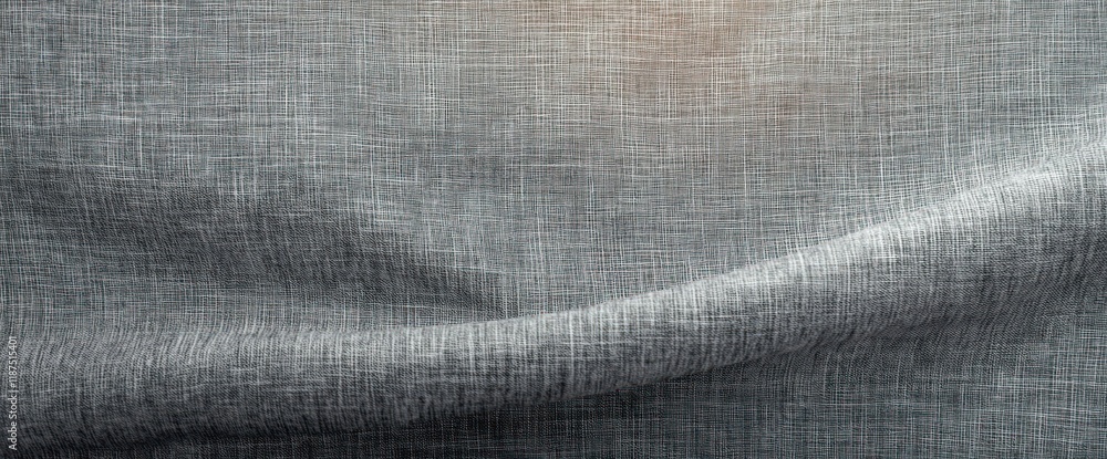 Poster gray fabric texture close-up minimalist abstract background canvas textile