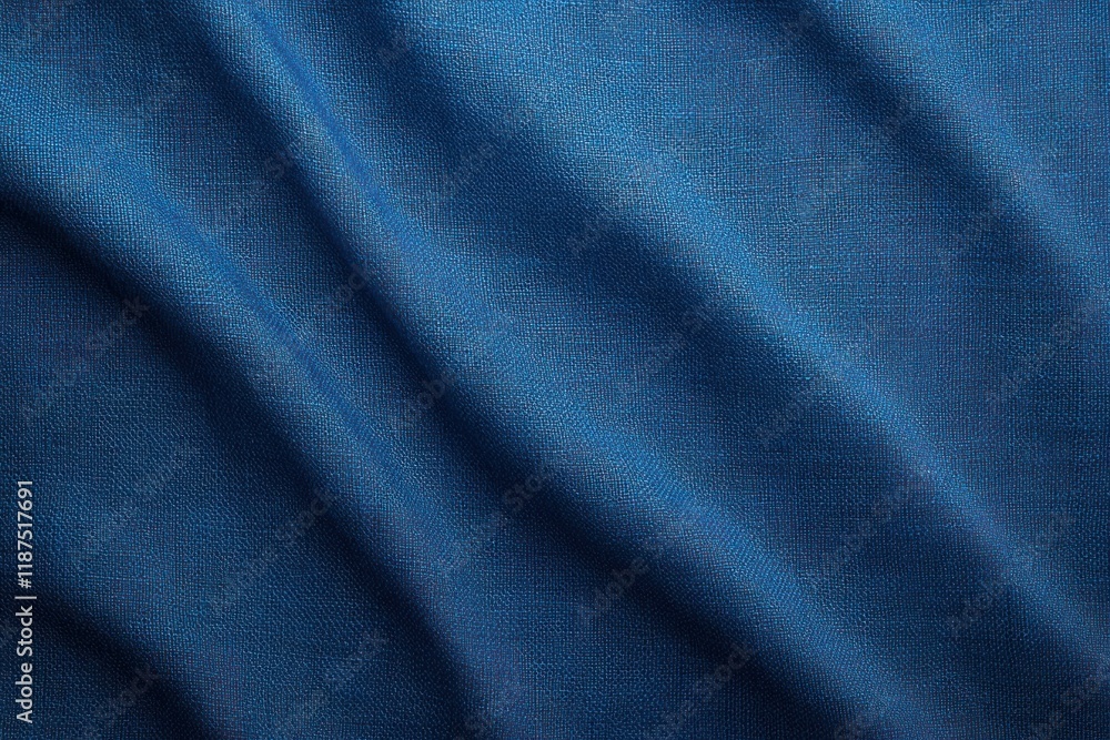 Poster textured blue fabric background abstract expressionism soft diffused lighting