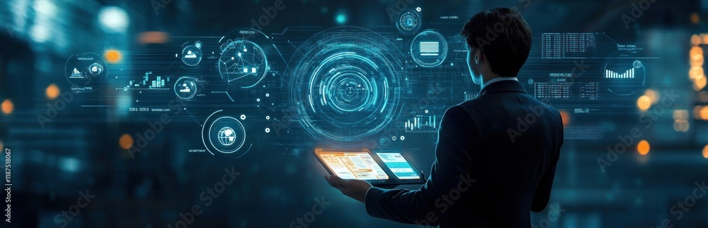 Poster digital marketing strategy data analysis insight reports for performance goals and growth in global 