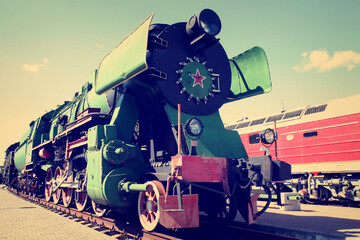  Soviet locomotive