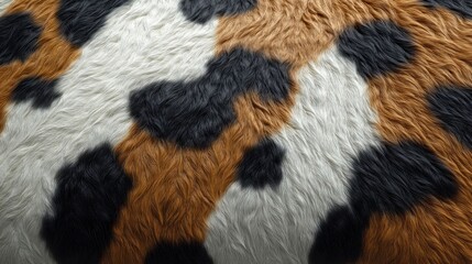 Cow Skin Texture. Close-Up of Cow Skin. Cowhide Texture. Pattern of Cow Skin. Detailed Cow Skin Texture. Cowhide. Natural Cow Skin Surface.	