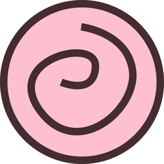 Handdrawn Round Candy