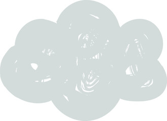 Childish Drawing Cloud