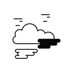 Fog vector icon