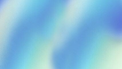 Pastel blue purple lilac lavender green turquoise agua teal yellow beige white abstract background. Color gradient ombre. Noise grain granular particle spray. Line wave. Light soft pale. Metallic foil