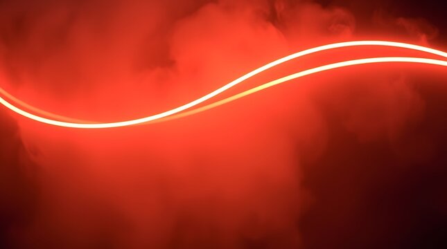 Neon glowing lines abstract background.  glowing neon moving high-speed wave lines and bokeh lights. Data transfer concept. Fantastic wallpaper.