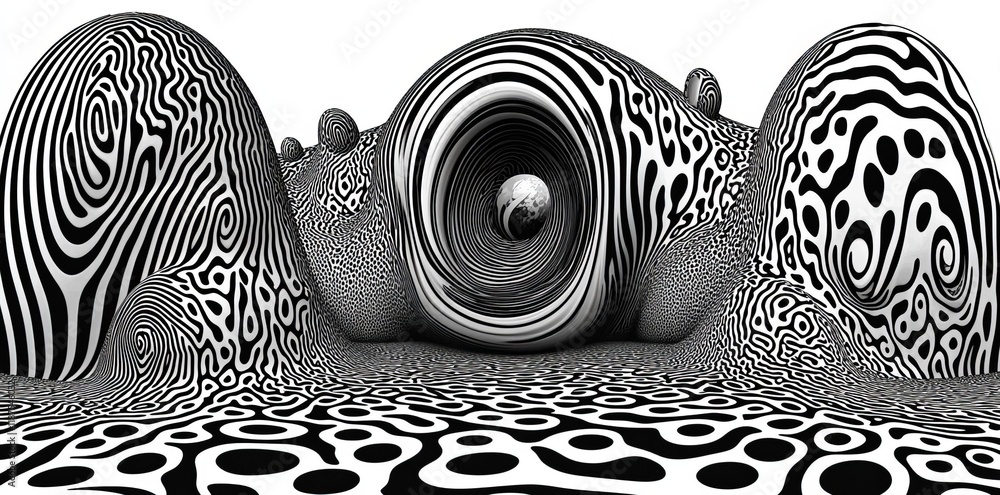 Poster a wide background featuring light gradient halftone dots for grunge effect