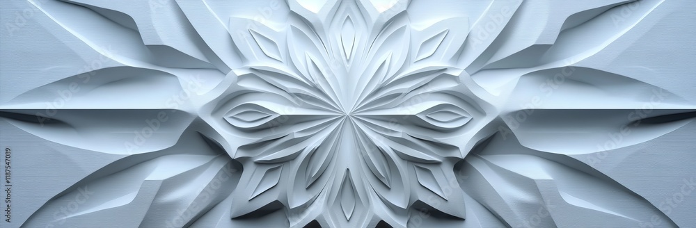 Poster abstract triangle pattern on a gray polygonal background