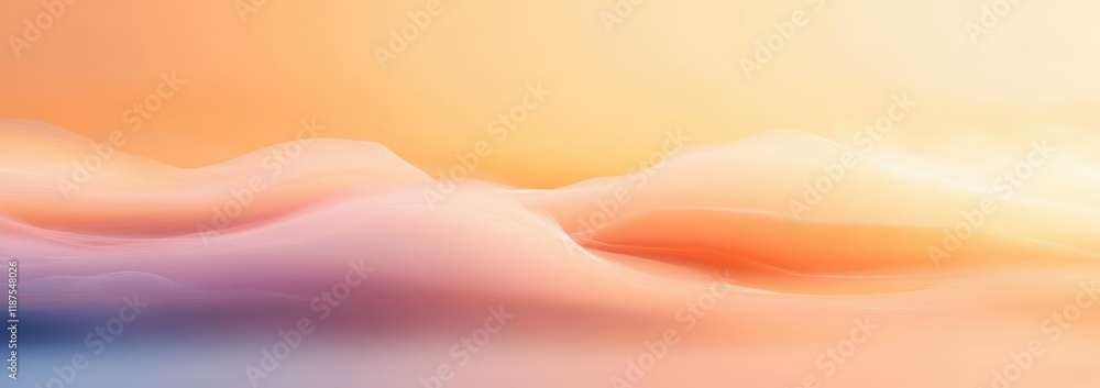 Poster abstract background in soft pastel colors with gradient and textures for dreamy atmosphere
