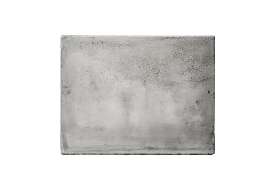 Modern concrete slab on a clean surface showcasing minimalist design principles and industrial aesthetic with subtle texture