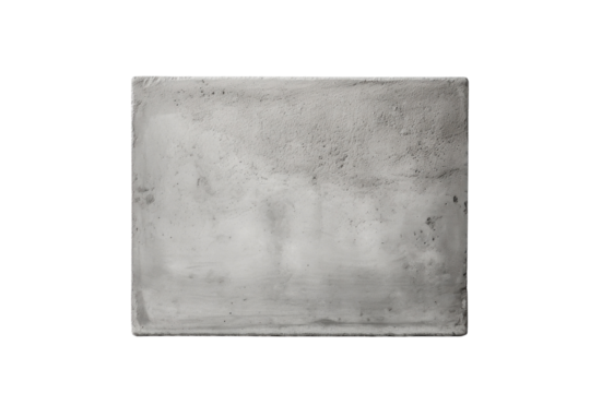 Modern concrete slab on a clean surface showcasing minimalist design principles and industrial aesthetic with subtle texture