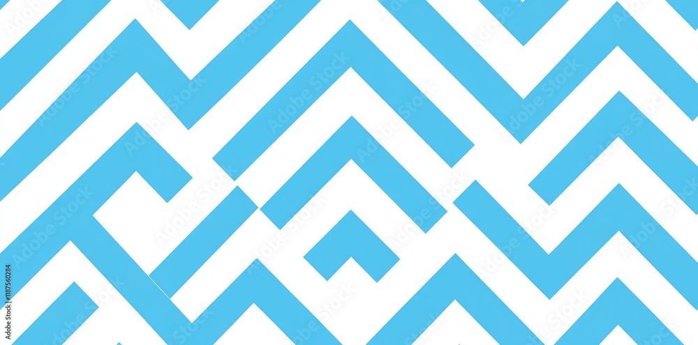 Aufkleber summer modern design portrayed through an abstract geometric line pattern with a seamless blue diago