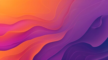 Fototapeta premium Abstract Orange Purple Gradient Wallpaper
