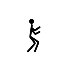 stick man poses and gestures