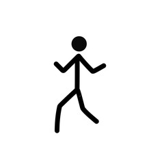 stick man poses and gestures