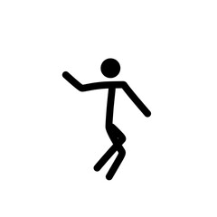 stick man poses and gestures