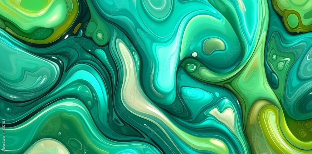 Aufkleber simple blue and white curvy wavy lines form a modern seamless texture, including thin diagonal waves