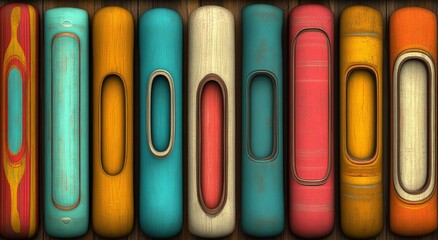 Explore a set of 14 mid-century modern atomic age backgrounds in a modern style, featuring seamless retro 50s patterns great for wallpaper and fabric design