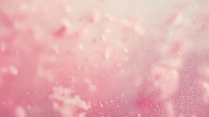 Fototapeta premium Abstract Pink Background with Sparkling Particles