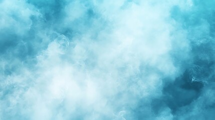 Abstract Blue Cloud Formation Background Image