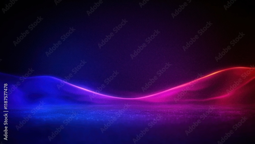 Poster vibrant abstract background with deep purple and blue gradients soft diffusion and modern minimalist