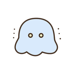 Simple drawings of animal cartoon characters