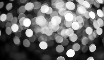 Obraz premium Abstract blurred background with soft bokeh lights.