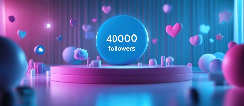 40k Followers Celebration Stage