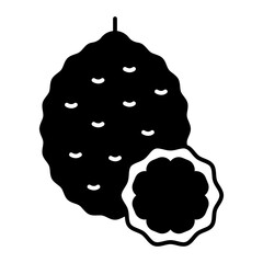 maclura black icon