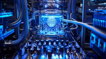 Advanced Quantum Computer Architecture with Complex Design