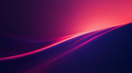 Abstract Pink and Purple Gradient Waves Design