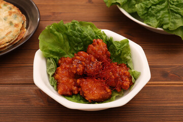 ヤンニョムチキン