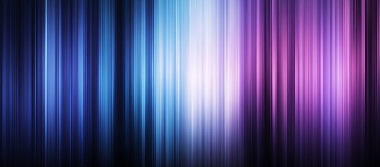 Vibrant blue and purple gradient light streaks