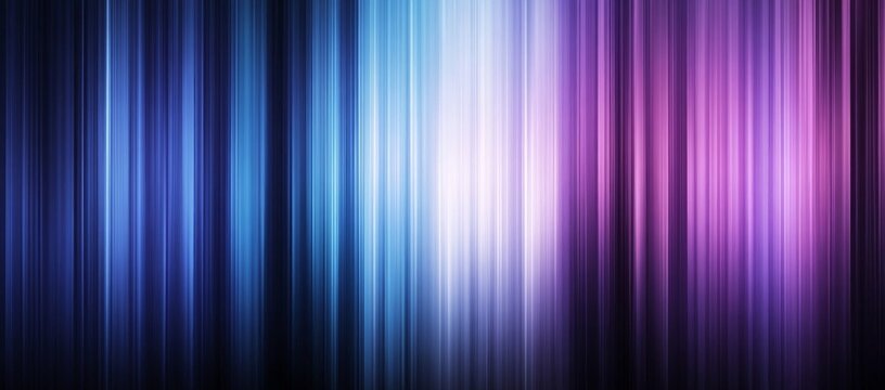 Vibrant blue and purple gradient light streaks
