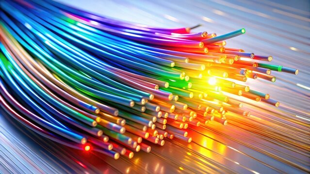 High-Speed Data Transmission, Fiber Optics, Telecommunication Network