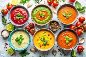 Homemade Soup Variety Banner - Fresh & Healthy