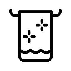 Towel icon design template